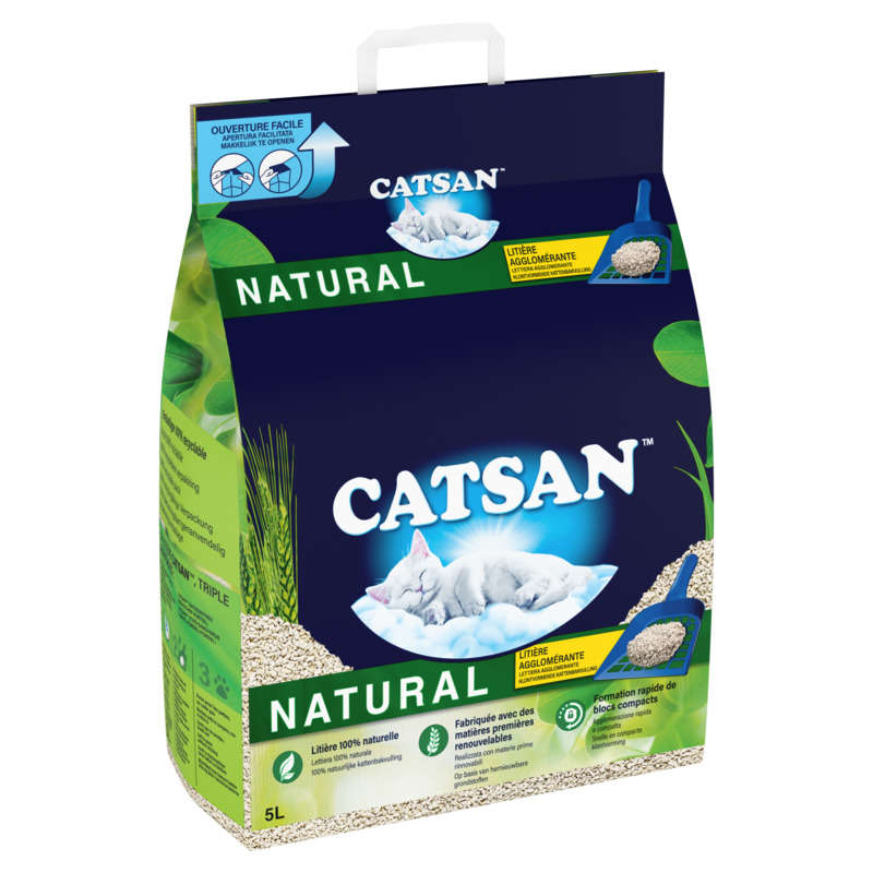 Catsan Clumping Vegetable Cat Litter 5L