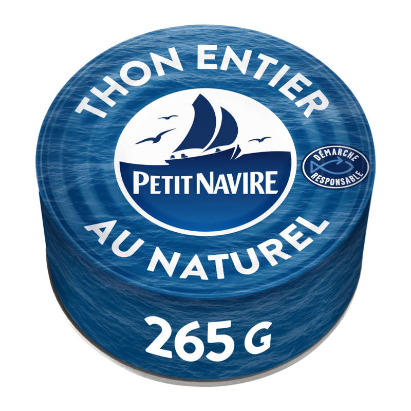 Petit Navire Natural Tuna Responsible Approach 185g