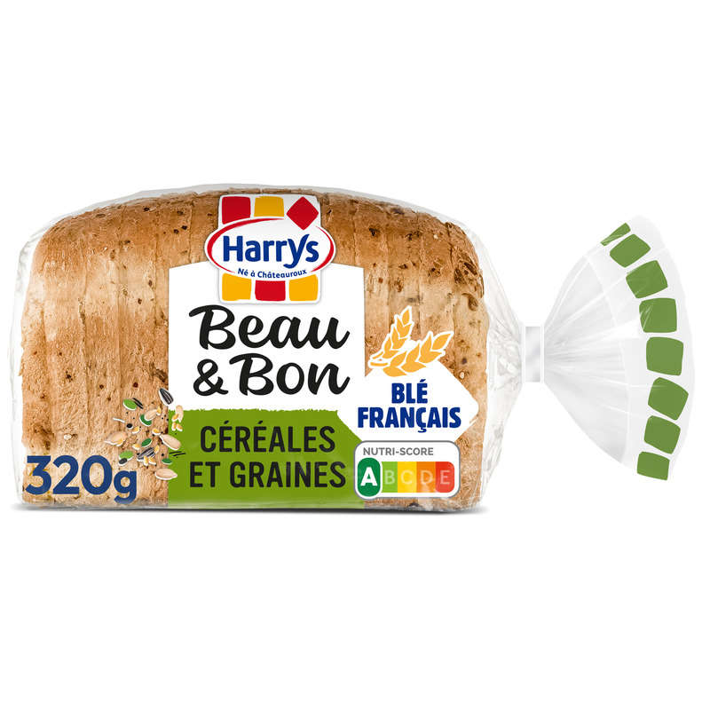 Harrys Beau&Bon Cereal and Seed Sandwich Bread 320g