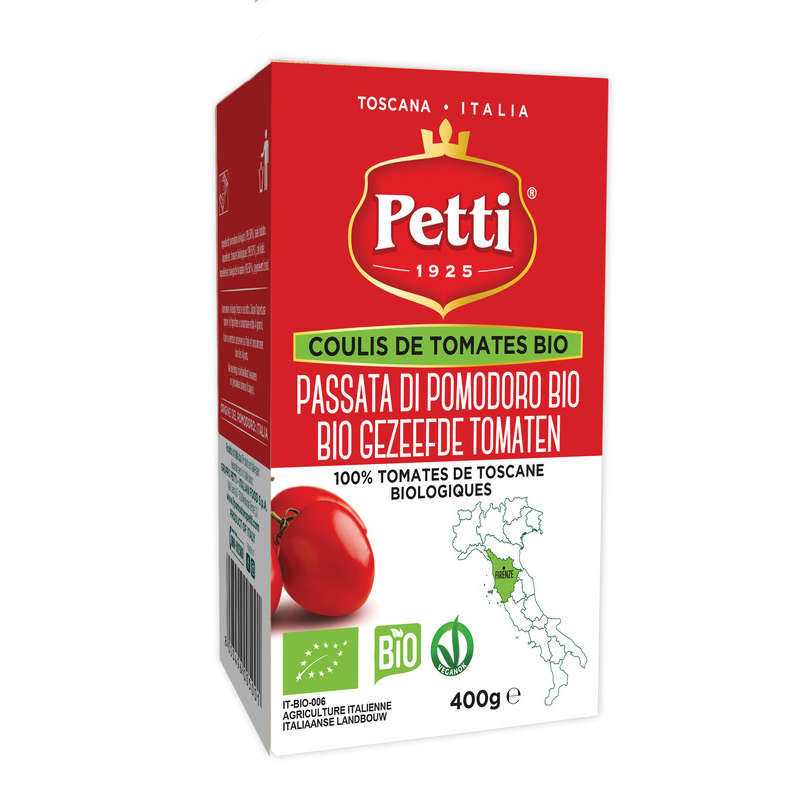 Petti Organic Tomato Coulis 400g