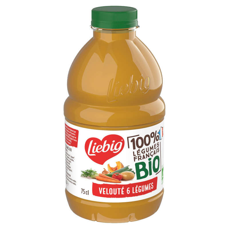 Liebig Bio Velouté 6 légumes 75 cl Liebig Bio Velouté 6 légumes 75 cl