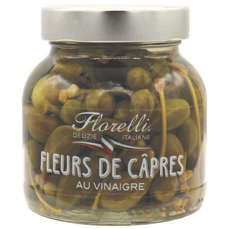 Florelli Fleurs De Câpres Au Vinaigre 270G Florelli Fleurs De Câpres Au Vinaigre 270G