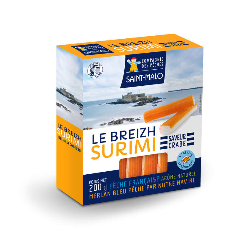 Compagnie Des Pêches Le Breizh Surimi Saveur Crabe 200G
