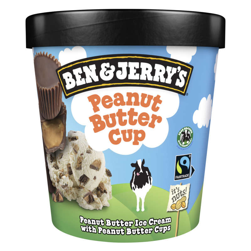 Ben & Jerry's Ice Cream Jar Peanut Butter Cup 465ml