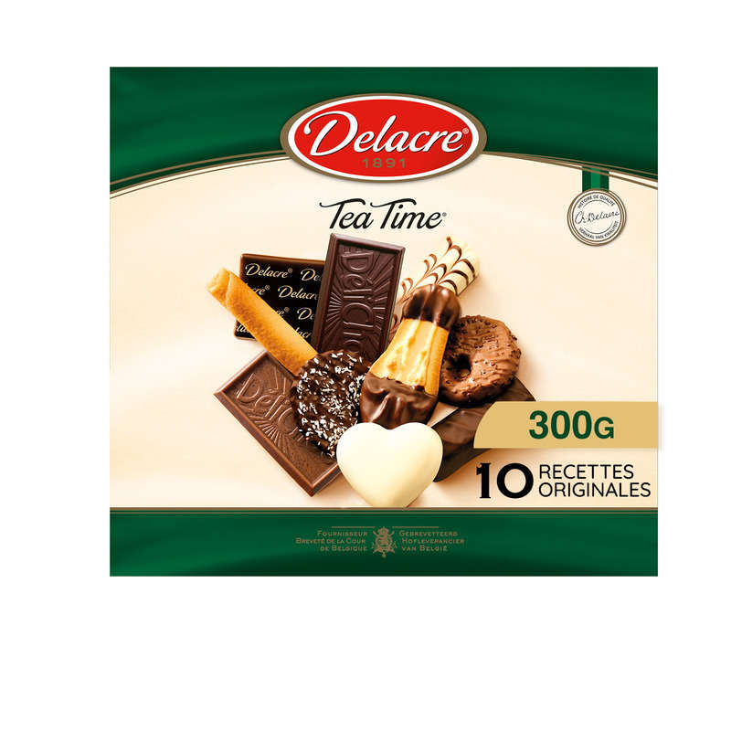 Delacre Tea Time Biscuit Assortment 300G Delacre Tea Time Biscuit Assortment 300G