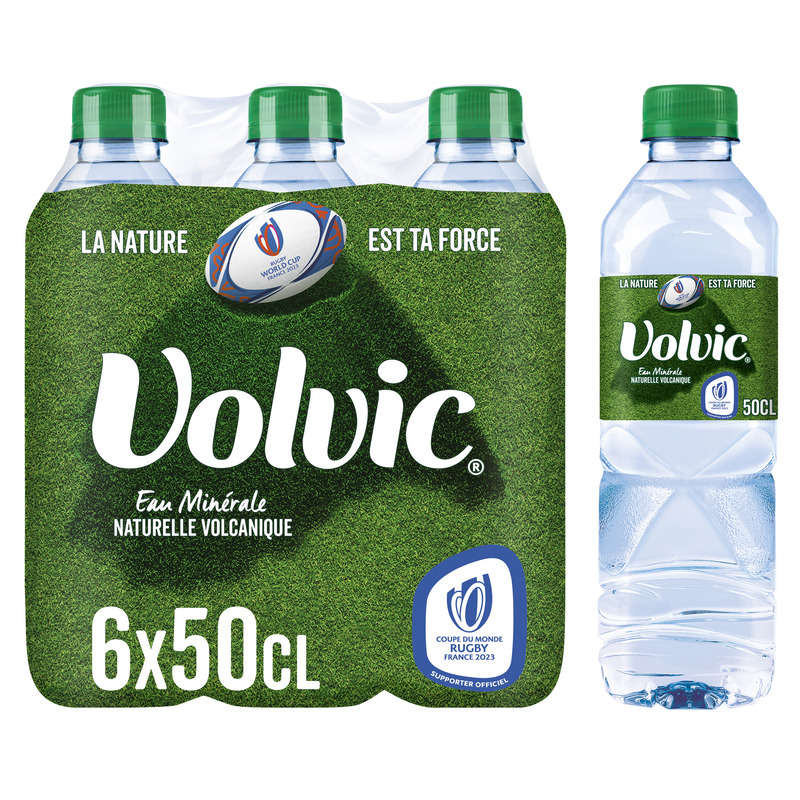 Volvic eau minérale naturelle 6x50L