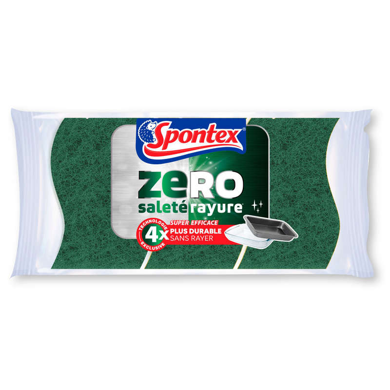 Spontex Zero Dirty Surfaces X3 3 Spontex Zero Dirty Surfaces X3 3