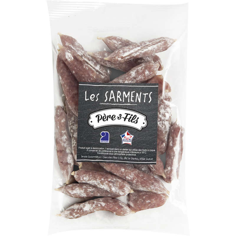 Père 3 Fils Pere3F Sarments Natures Vpf 100G Père 3 Fils Pere3F Sarments Natures Vpf 100G