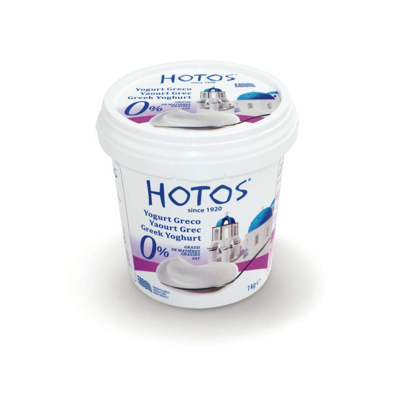 Hotos Greek yogurt 0% fat 1kg