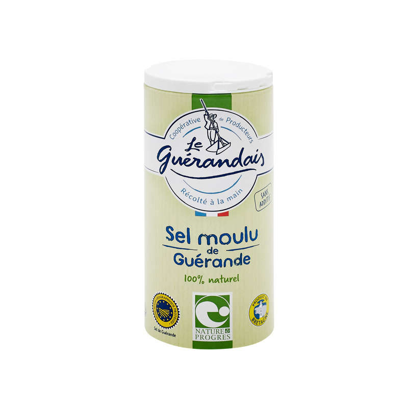 Le Guérandais Sel Moulu de Guérande 250g Le Guérandais Sel Moulu de Guérande 250g