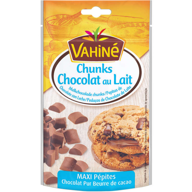 Vahiné ChunksChocolat au Lait. 100 g – Monoprix Luxembourg