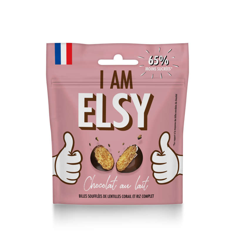 Elsy 50G Bonbon Cho/Lait Lentil/Riz Elsy 50G Bonbon Cho/Lait Lentil/Riz