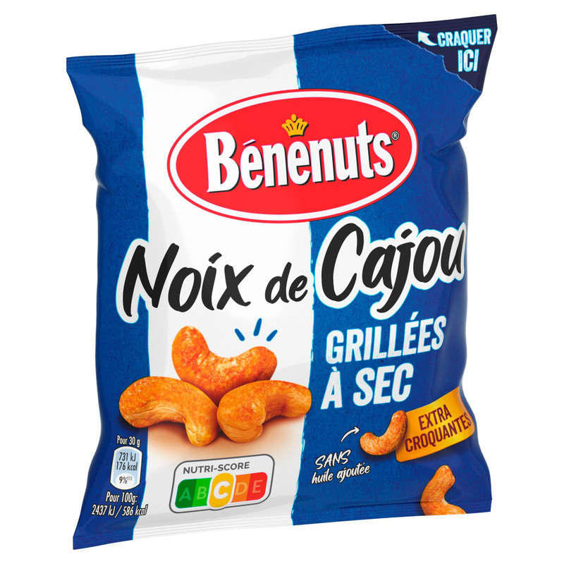 Benenuts Dry Roasted Cashews 1