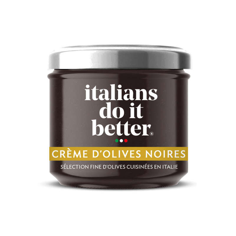 Italians do it better black olive cream 100g