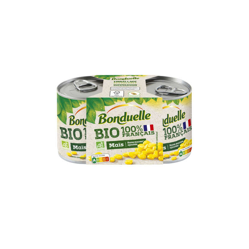 Bonduelle Organic Corn 2 x 140g