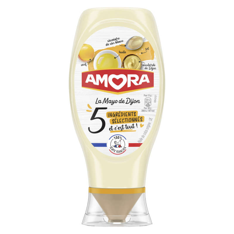 Amora Mayonnaise de Dijon 400g Amora Mayonnaise de Dijon 400g