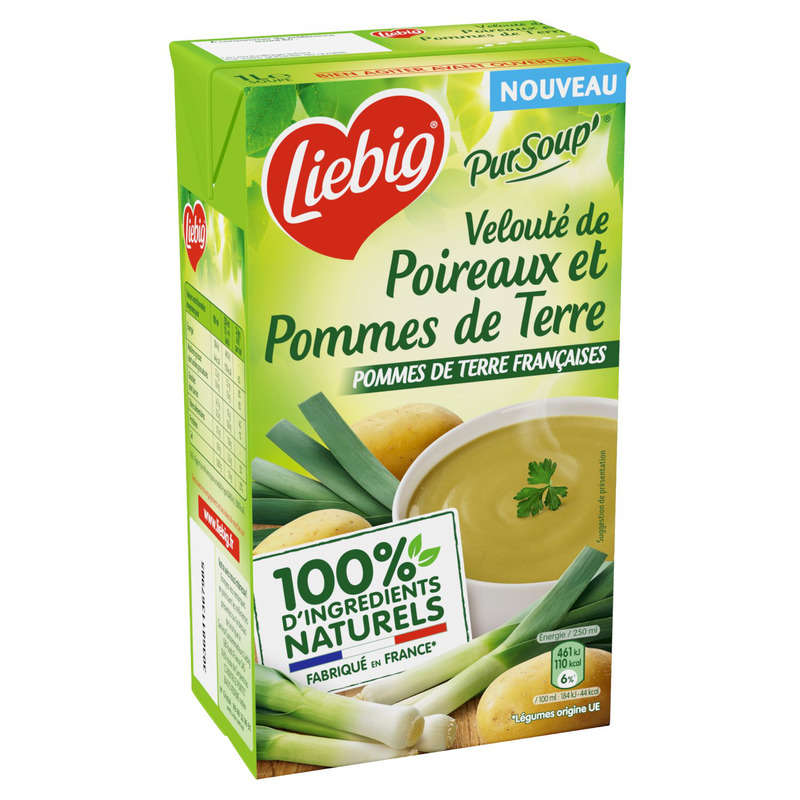 Liebig Velouté de poireaux et pommes de terre 1L Liebig Velouté de poireaux et pommes de terre 1L