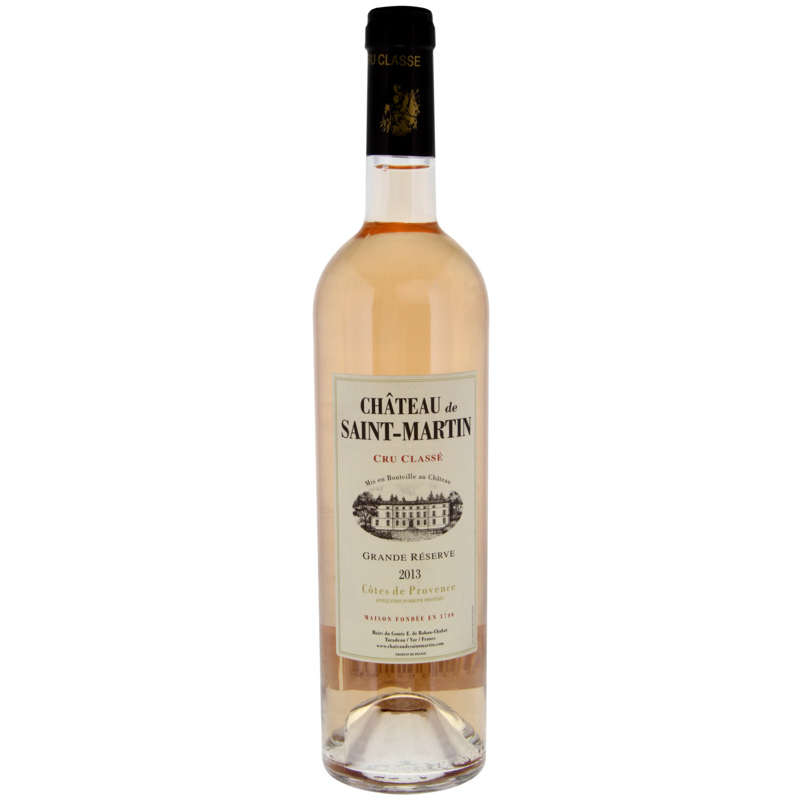Château Saint Martin Côtes de Provence Rosé Cru Classé Grande Réserve 75 cl Château Saint Martin Côtes de Provence Rosé Cru Classé Grande Réserve 75 cl