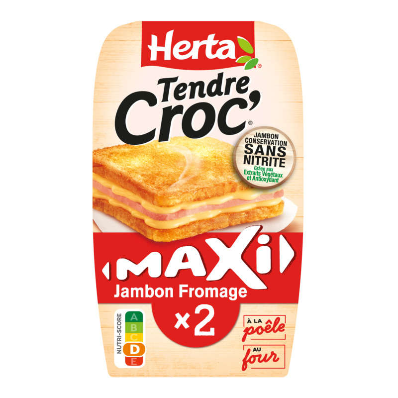 Herta Tendre Croc' Maxi Cheese Ham 300g