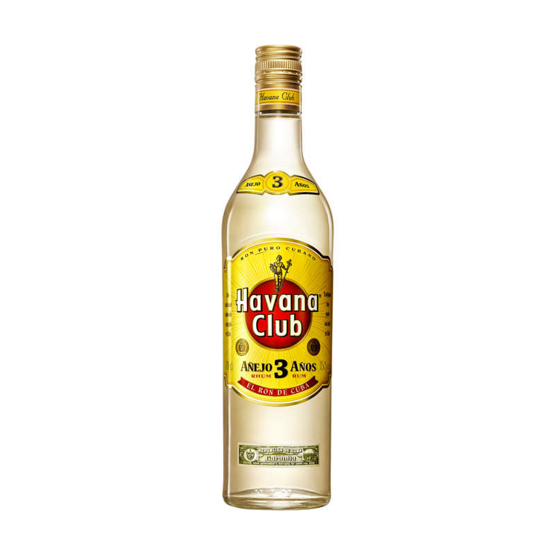 Havana Club Rhum Cubain Blanc 3Ans 37.5% -70Cl Havana Club Rhum Cubain Blanc 3Ans 37.5% -70Cl