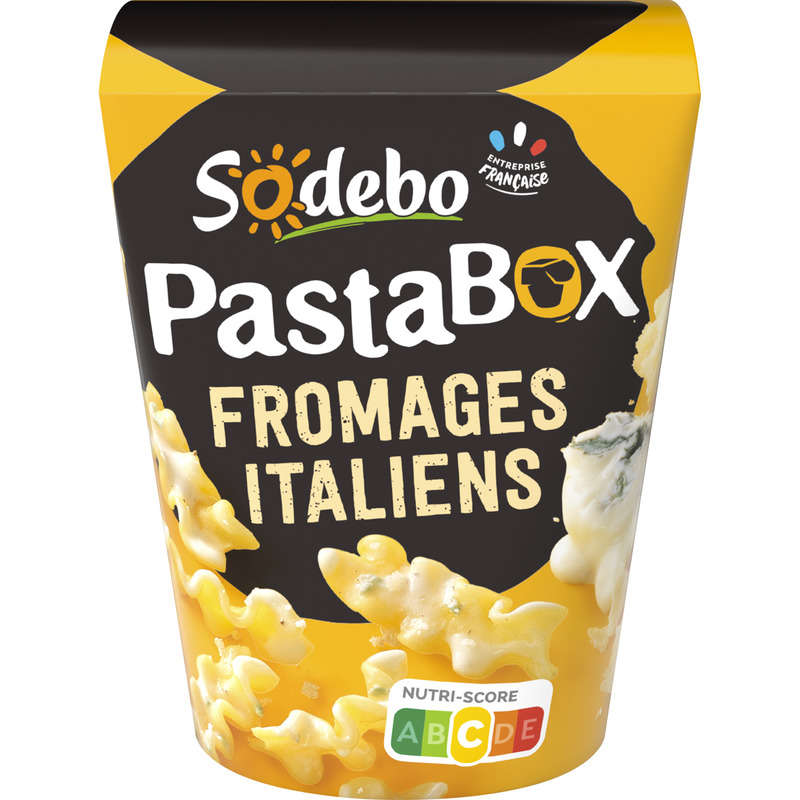 Sodebo Pasta Box Fusilli with Italian Cheeses 330g