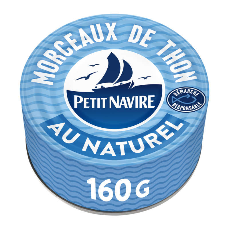 Petit Navire Tuna pieces in natural 112g