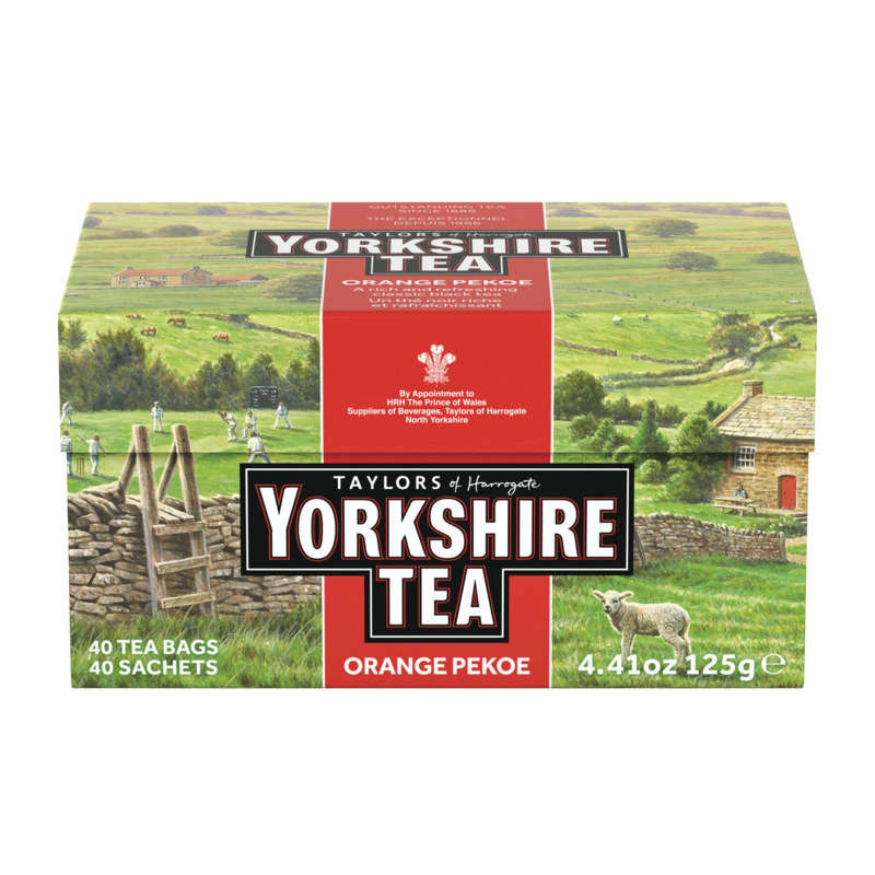 Yorkshire Tea en Sachets x40-125g Yorkshire Tea en Sachets x40-125g