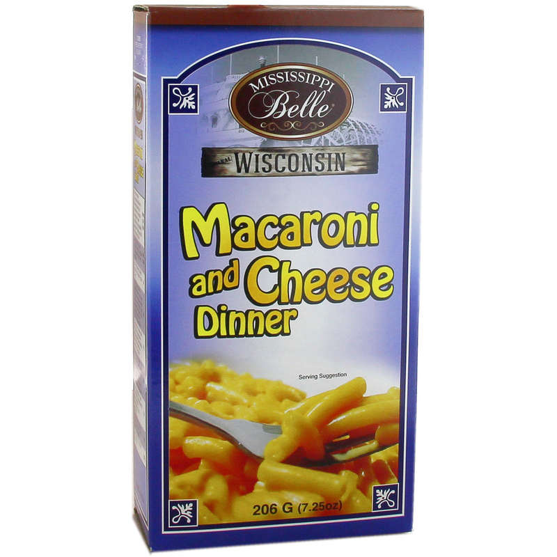 Mississippi Belle Macaroni Au Fromage 206G Mississippi Belle Macaroni Au Fromage 206G