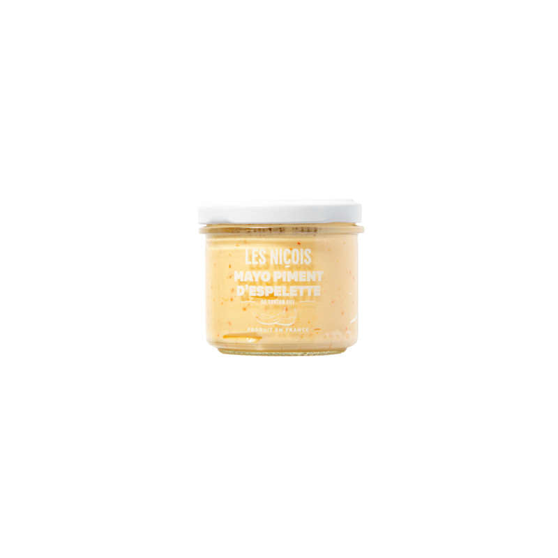 Les Niçois Mayonnaise Piment Espelette de Tonton Fifi 105g Les Niçois Mayonnaise Piment Espelette de Tonton Fifi 105g