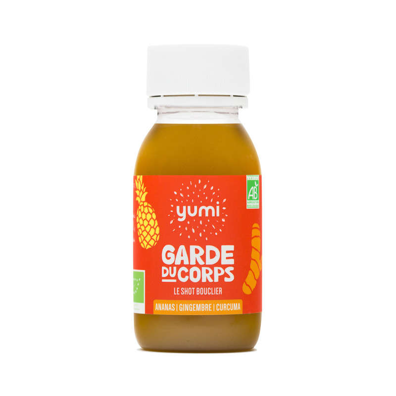 Yumi Shot Organic Bodyguard Pineapple, Ginger and Turmeric 60ml