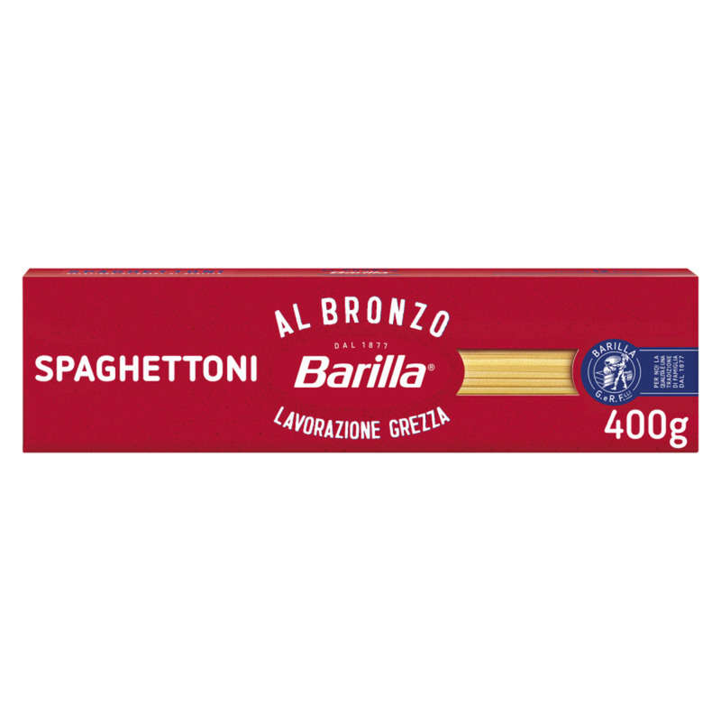 Barilla Pâtes Al Bronzo Spaghettoni 400g Barilla Pâtes Al Bronzo Spaghettoni 400g