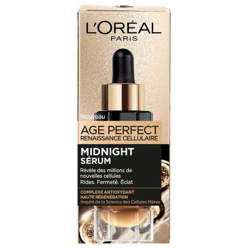 L'Oréal Paris Sérum Anti-Age Midnight Rennaissance Cellulaire 30ml L'Oréal Paris Sérum Anti-Age Midnight Rennaissance Cellulaire 30ml
