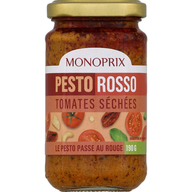 Monoprix Pesto Rosso 190g Monoprix Pesto Rosso 190g