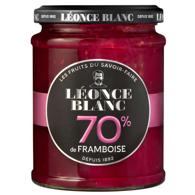 Léonce Blanc Raspberry Jam 70% 320g