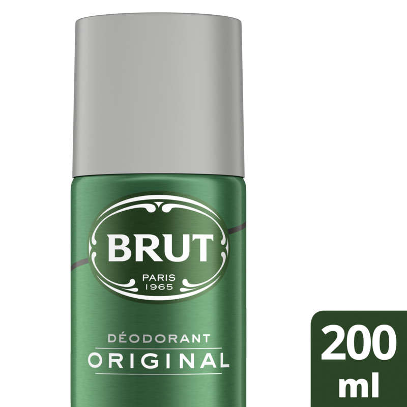 Brut Men's Deodorant Spray Original 200Ml