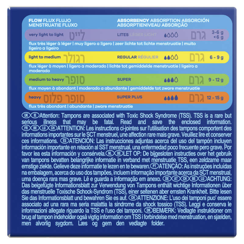Tampax Compak Tampons With Applicator Super Plus X22