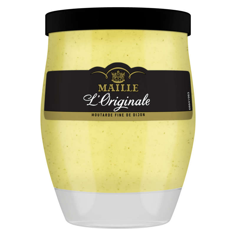 Maille L'Originale Moutarde Fine De Dijon Verre 245 G Maille L'Originale Moutarde Fine De Dijon Verre 245 G