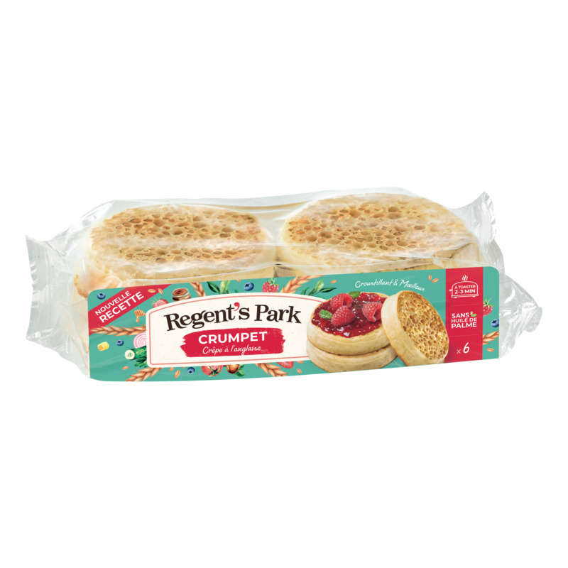 Regent's Park Crumpets nature 330g Regent's Park Crumpets nature 330g