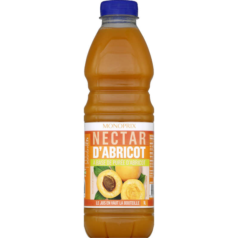 Monoprix Nectar d'Abricot 1L Monoprix Nectar d'Abricot 1L