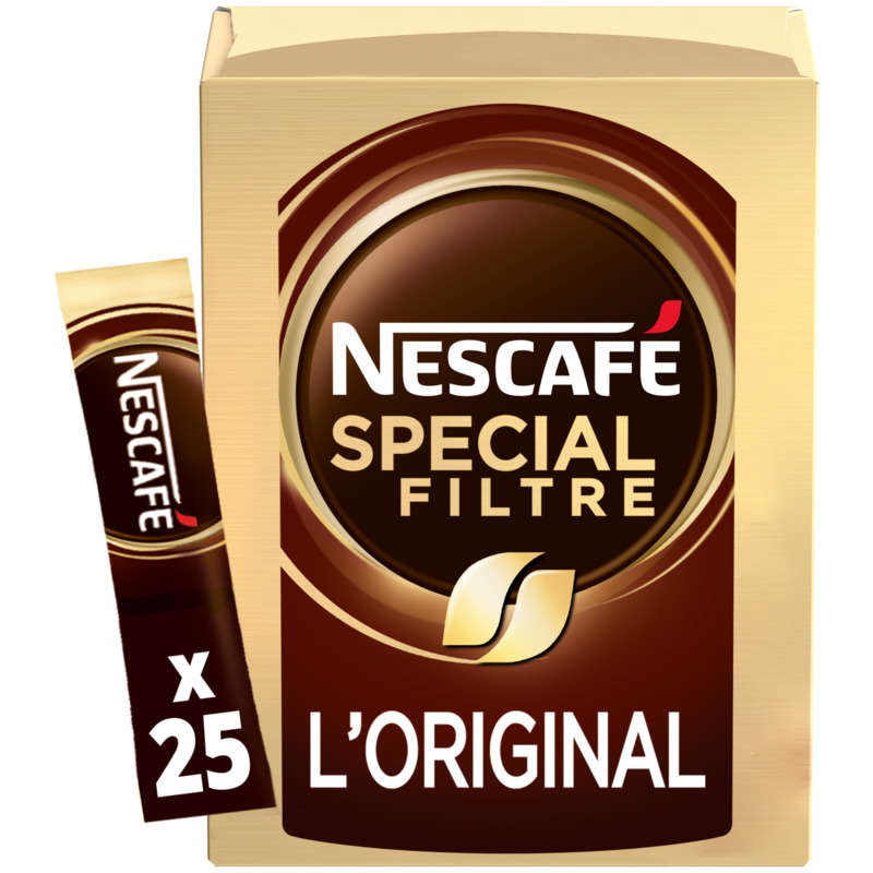 Nescafé Special Filtre Café Soluble Riche & Subtil 25X2G Nescafé Special Filtre Café Soluble Riche & Subtil 25X2G