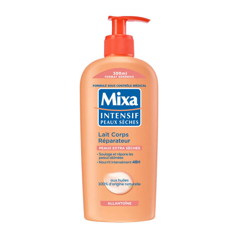 Mixa Lait Corps Réparateur Peaux Extra Sèches 300ml Mixa Lait Corps Réparateur Peaux Extra Sèches 300ml