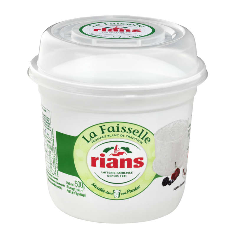 Rians molded faisselle 6% fat 500g
