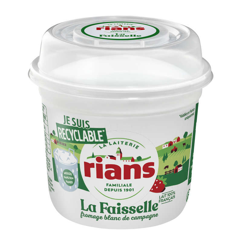 Rians molded faisselle 6% fat 500g