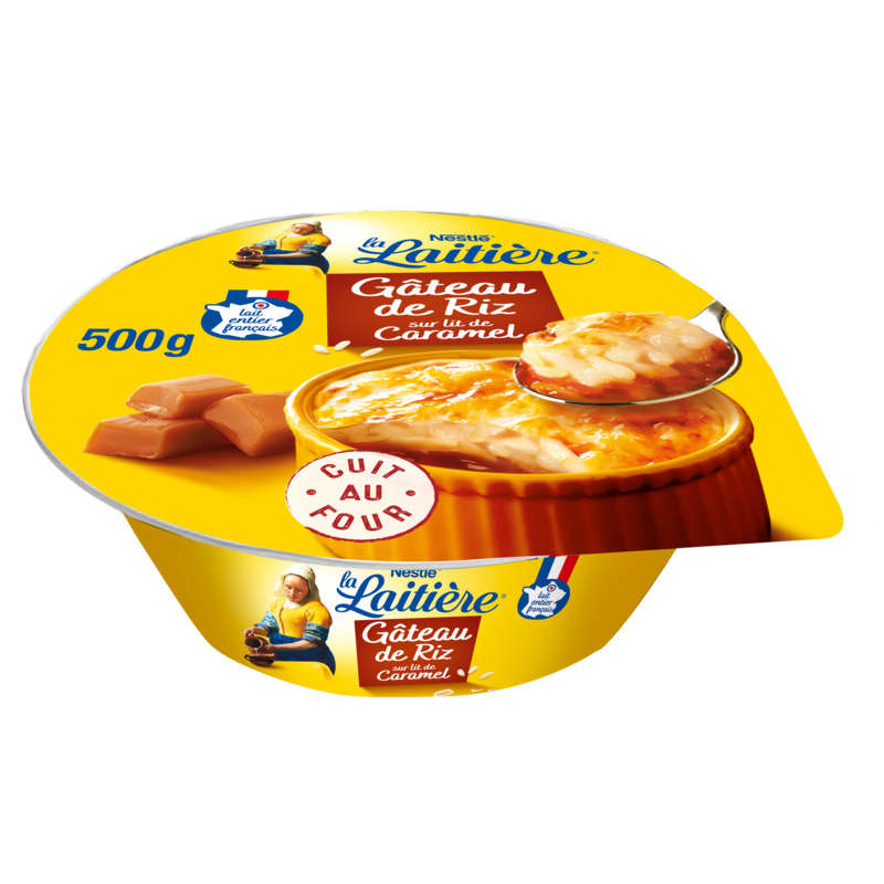 LA LAITIERE Gâteau de riz caramel 1 x 500g LA LAITIERE Gâteau de riz caramel 1 x 500g