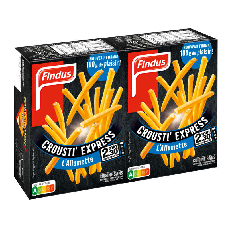 Findus Crousti Express Allumettes 2x100g Findus Crousti Express Allumettes 2x100g