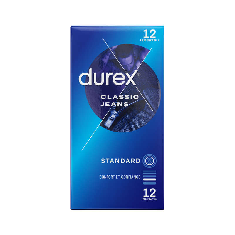 Durex classic jeans x12 Durex classic jeans x12