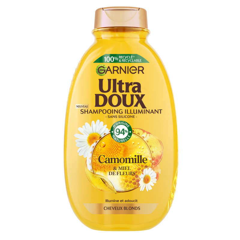 Garnier ultra doux illuminating shampoo chamomile 300ml