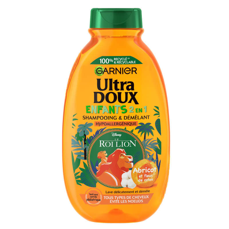 Garnier ultra gentle children's shampoo apricot 300ml