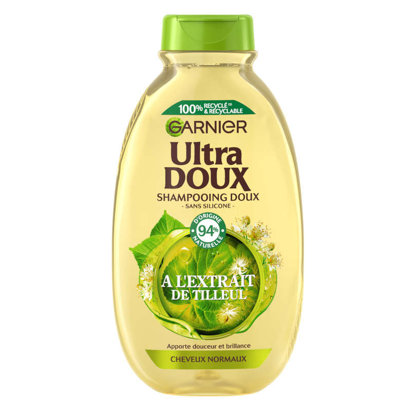 Garnier ultra gentle lime blossom shampoo 300ml