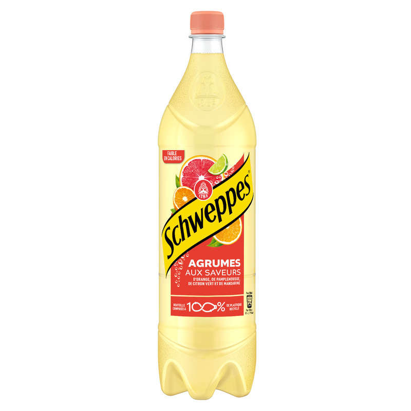 Schweppes Agrumes bouteille 1,5L Schweppes Agrumes bouteille 1,5L